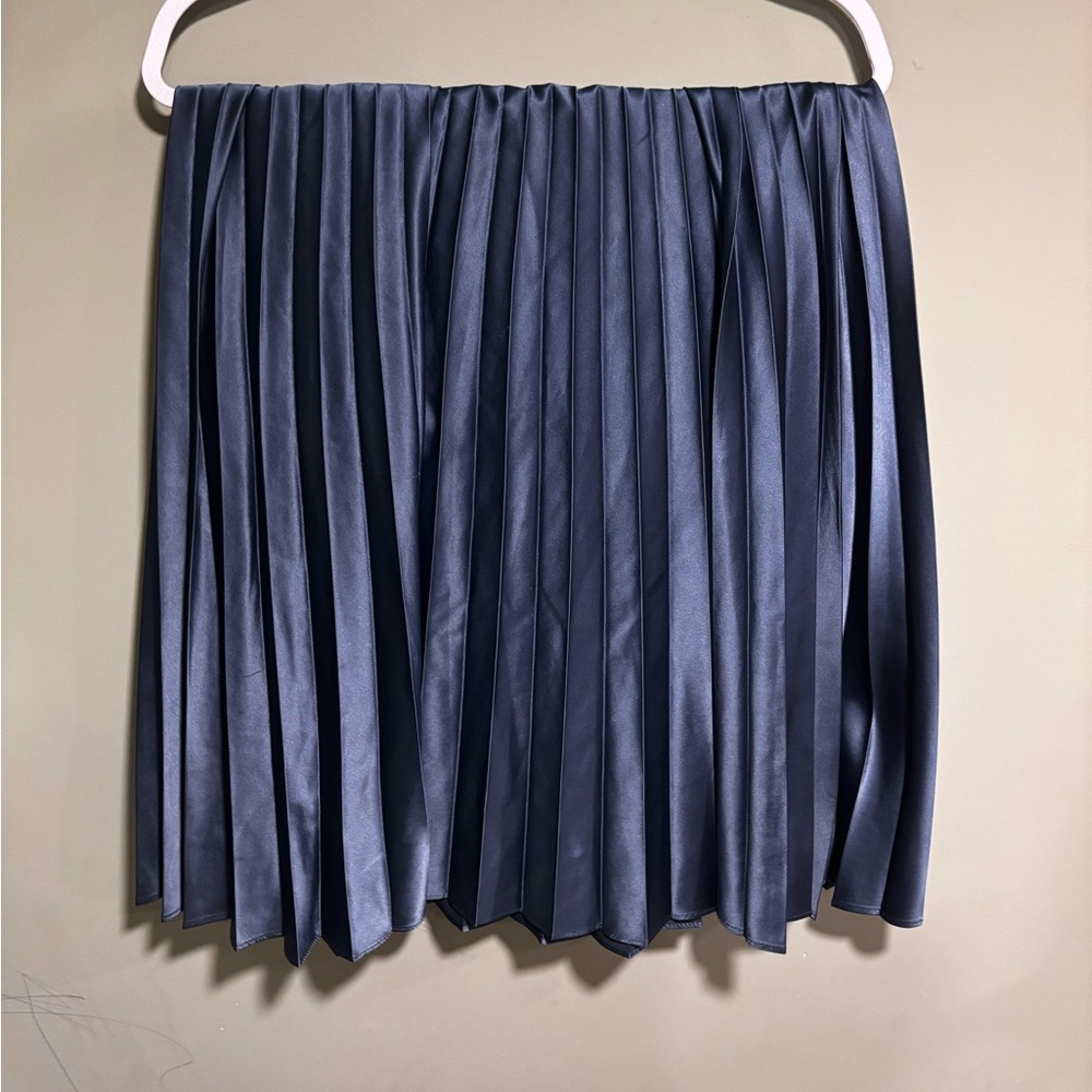 ZARA WOMENS PLEATED MIDI SKIRT